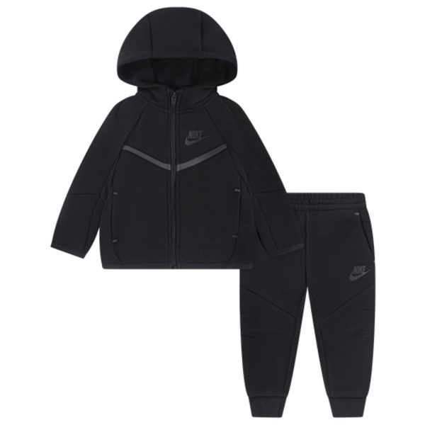 Nike Infants' Tech Fleece Full-Zip Set, Size 24M - Black