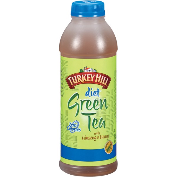 Turkey Hill Diet with Ginseng & Honey Green Tea (20 fl oz) Instacart