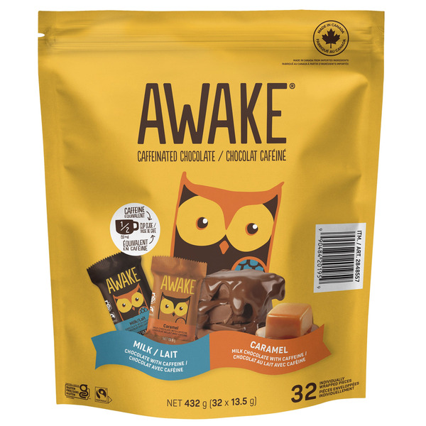 AWAKE Caffeinated Chocolate