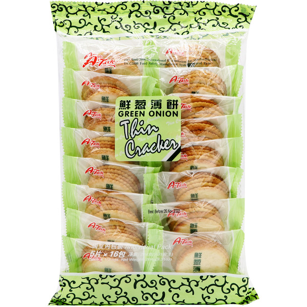 Silang Green Onion Thin Cracker