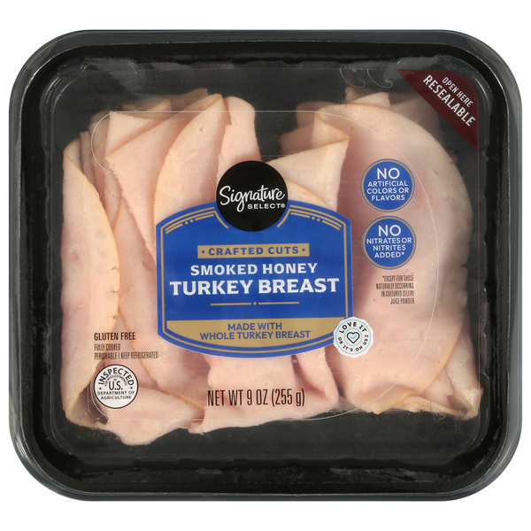 Signature SELECT Crafted Cuts Smoked Honey Turkey Breast