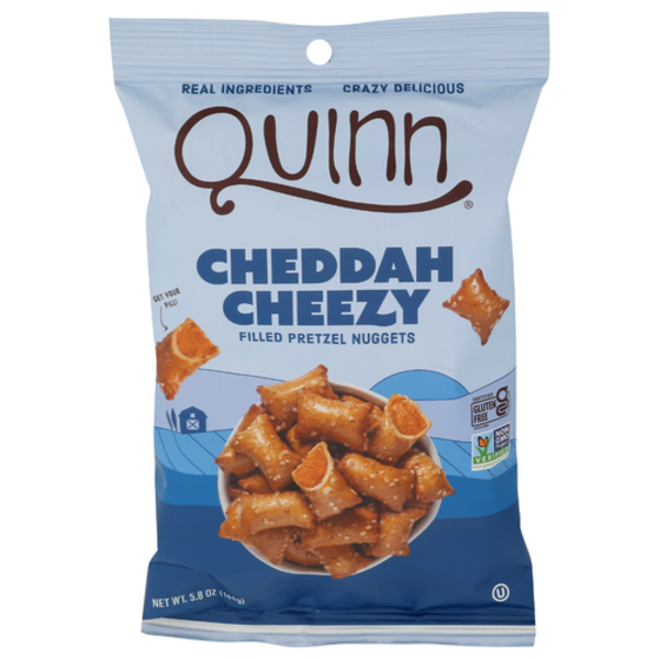 Quinn Snacks Cheezy Style Filled Pretzel Nuggets Same-Day Delivery