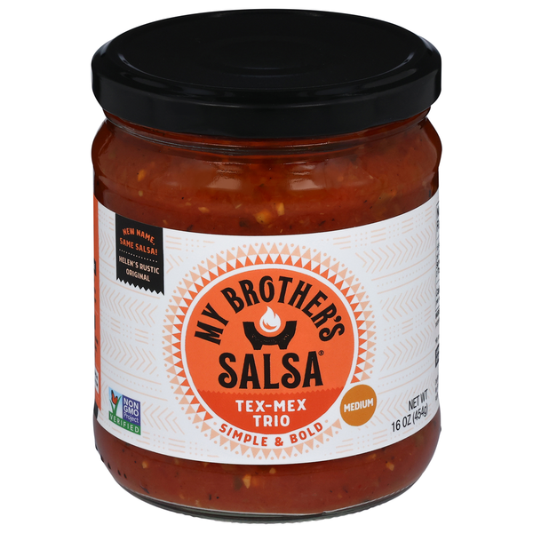 My Brother's Salsa Salsa, Medium, Tex-Mex Trio Same-Day Delivery