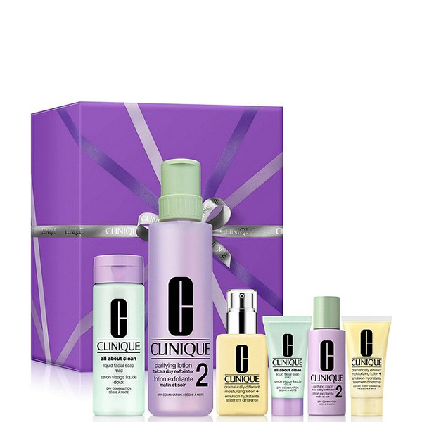 Clinique Great Skin Everywhere For Dry Combination Skin Holiday Gift Set