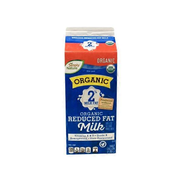 Simply Nature Organic 2% Milk Same-Day Delivery or Pickup | ALDI