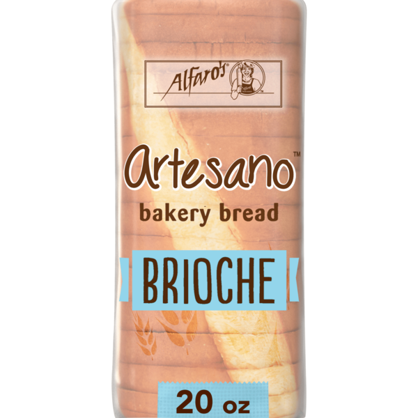 Alfaro's Artesano, Brioche, Bakery Bread, Brioche Bread, 20 oz