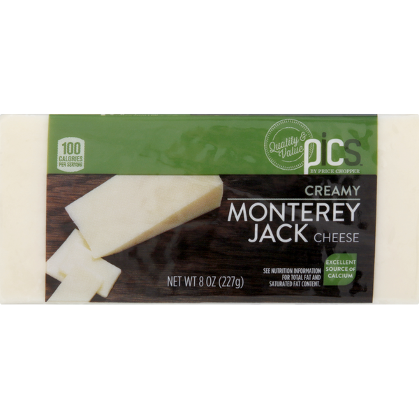 PICS Cheese, Monterey Jack, Creamy Same-Day Delivery or Pickup