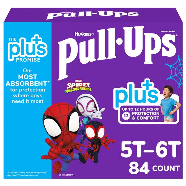 Pull-Ups Boys' Plus Size Training Pants, Size 2T-6T