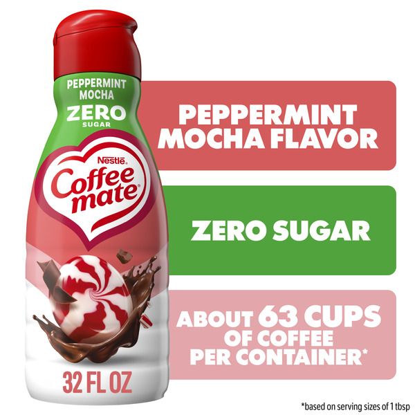 Coffee mate Peppermint Mocha Flavored Coffee Creamer Same-Day
