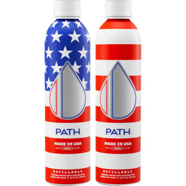 Pathwater Purified Water With Electrolytes Limited Edition USA