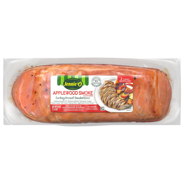 JENNIE-O TURKEY STORE JENNIE-O Applewood Smoke Flavor Turkey Breast Tenderloins - 24 oz, 24 OZ