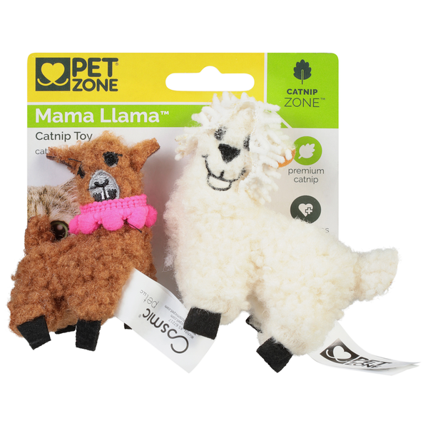 Pet Zone Catnip Toy, Mama Llama