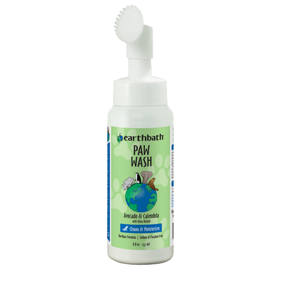 earthbath Paw Wash for Dogs & Cats, Avocado & Calendula