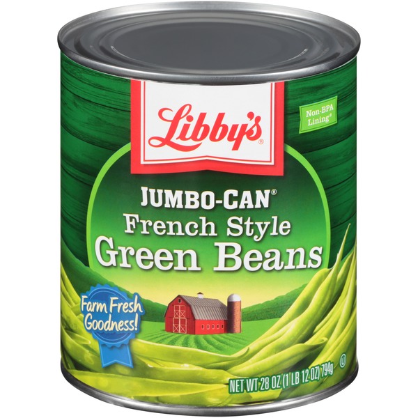 Libby's French Style Green Beans (28 oz) Instacart