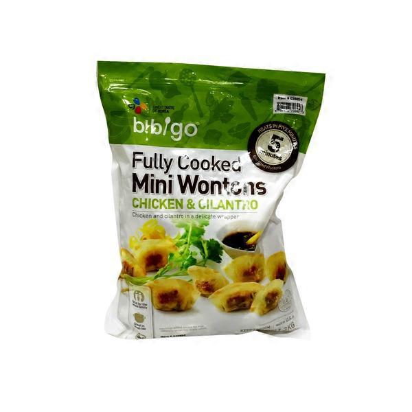 coco ❶❸10本 ②④⑤⑥⑦各5本 Bibigo Fully Cooked Mini Wontons Chicken & Cilantro Same-Day