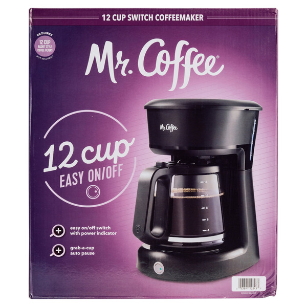ShopRite Mr. Coffee 12 Cup Switch Coffeemaker Same-Day Delivery or Pickup |  Instacart