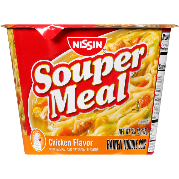 Nissin Souper Meal Chicken Flavor with Vegetable Medley Same-Day