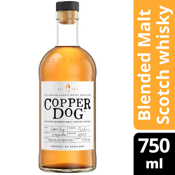 Copper Dog Speyside Blended Malt Scotch Whisky Same-Day Delivery