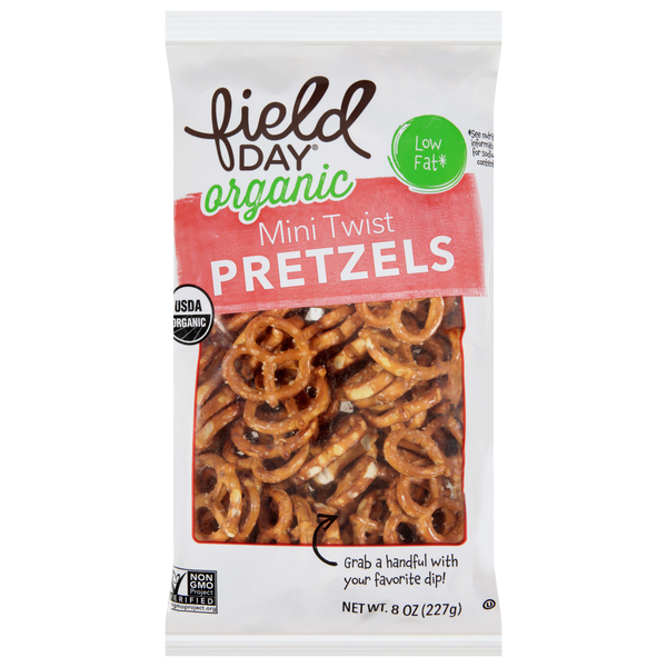 FIELD DAY Organic Mini Twist Pretzels Same-Day Delivery or Pickup