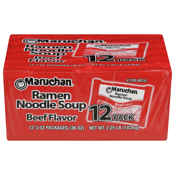 maruさま2032 Maruchan Ramen Noodle Soup, Beef Flavor Same-Day Delivery or