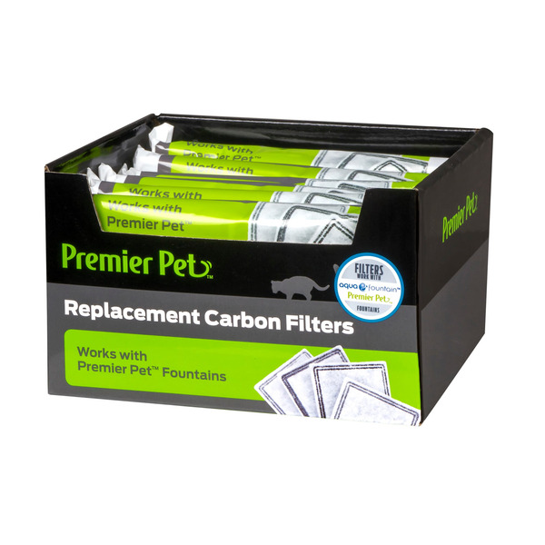 Premier Pet Replacement Carbon Filters, Pack of 4