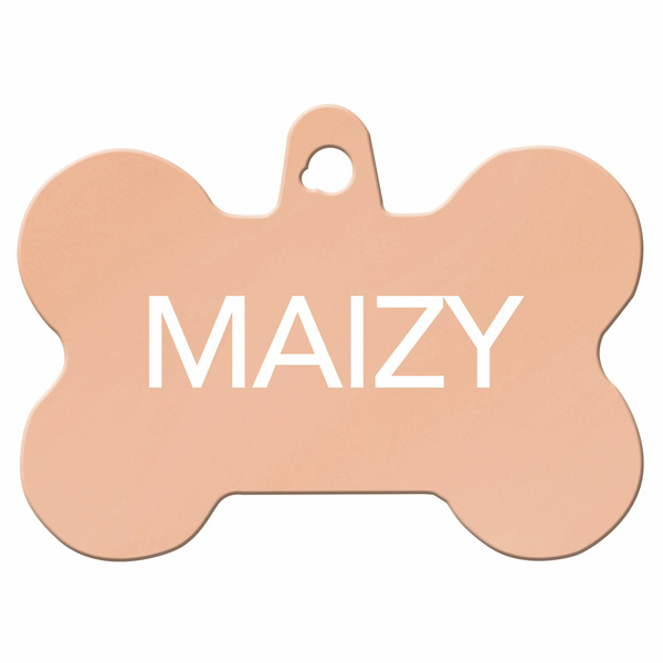 Tag Works Bone Pet ID Tag - Rose Gold