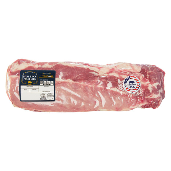 Bone-In Pork Baby Back Ribs, per lb