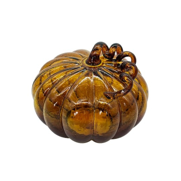 Ashland LED Glass Pumpkin Décor