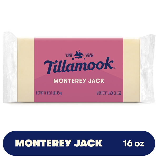 Tillamook Monterey Jack Cheese Block, 16oz