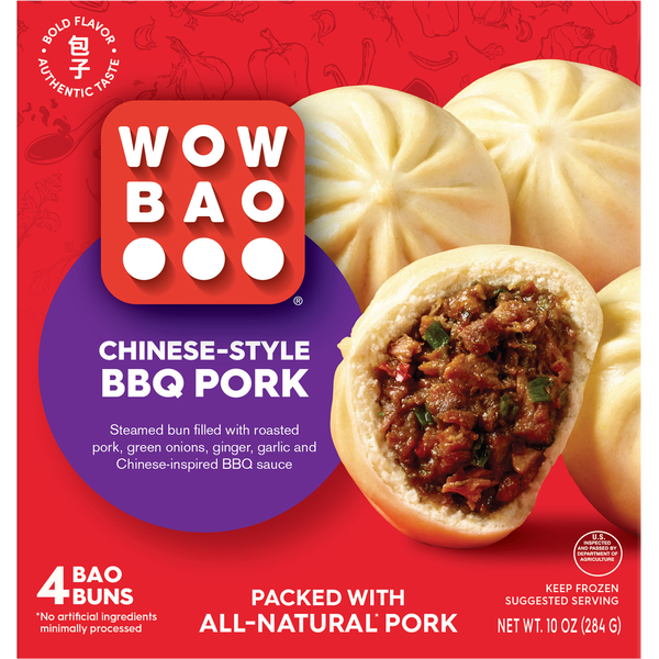 Bao Chung おまかせ 110個 Wow Bao Chinese-Style BBQ Pork, Bao Same-Day Delivery or Pickup