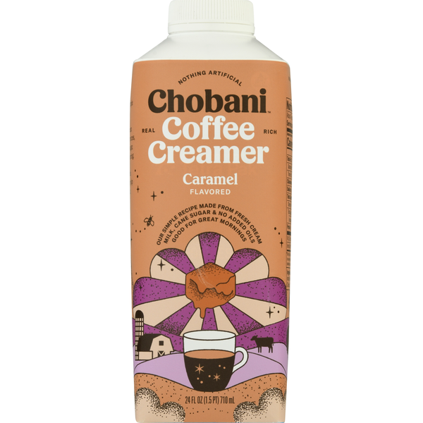 Chobani Coffee Creamer, Caramel (24 oz) Instacart