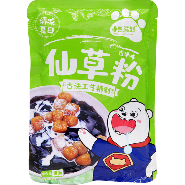Bear Coming Grass Jelly Powder