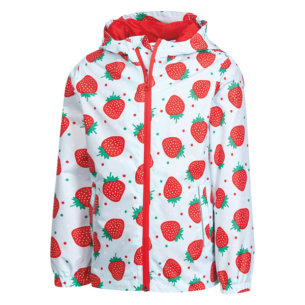 ジャケット・アウター strawberry ALDI Lily & Dan Children's Rain Jacket, Small - Strawberry Same