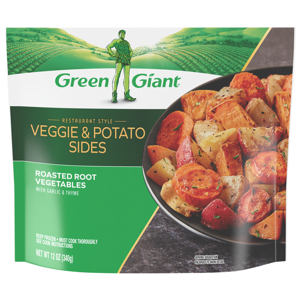 Green Giant Restaurant Style Roasted Root Vegetables with Garlic