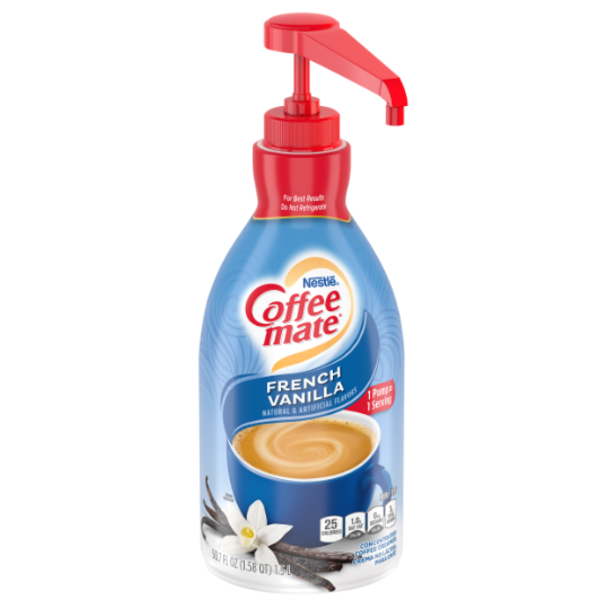 Coffee mate - French Vanilla Creamer Pump - 1.5 Ltr