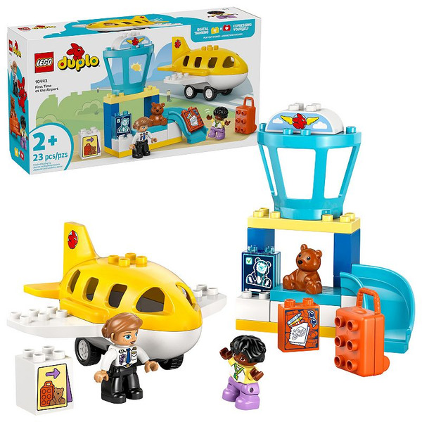 LEGO 23 Piece Duplo First Time at The Airport Set