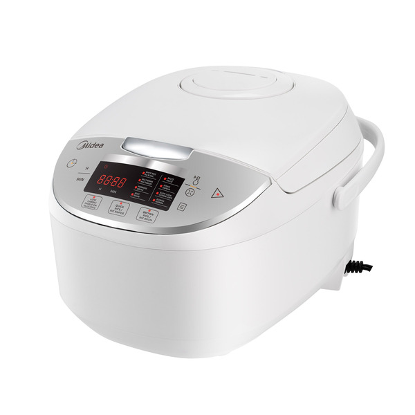 Midea Low-Sugar 6-Cup Rice Cooker - White