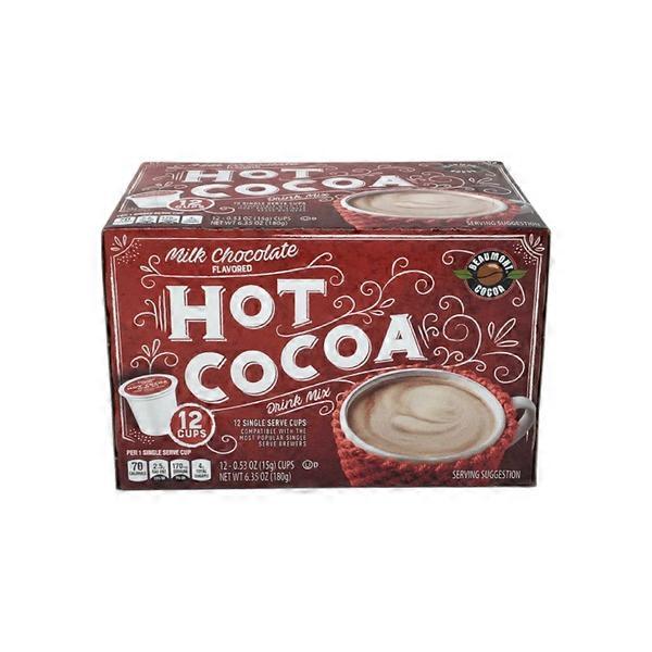 Choceur Milk Chocolate Hot Cocoa Cups (12 ct) from ALDI Instacart