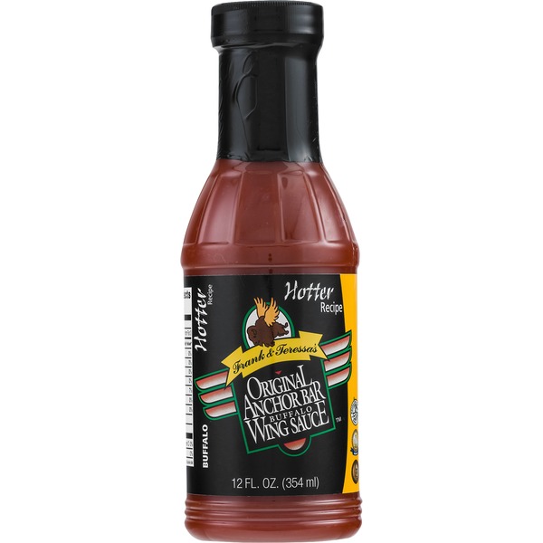 Frank & Teressas Wing Sauce, Buffalo, Original Anchor Bar (12 oz) from