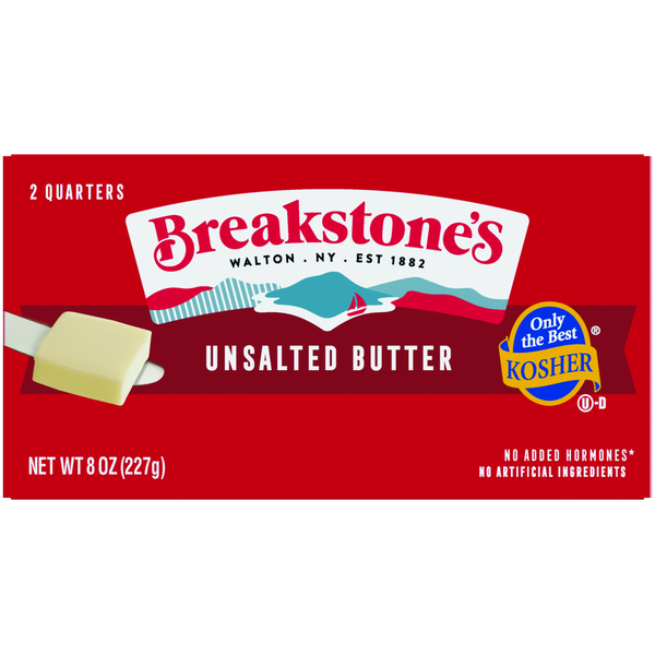 Breakstone's Unsalted Butter Quarters