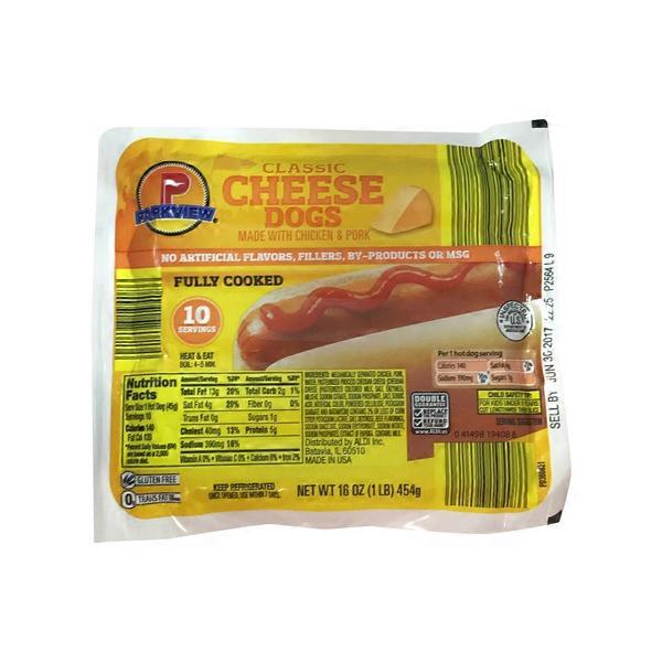 Parkview Cheese Hot Dogs (16 oz) Instacart