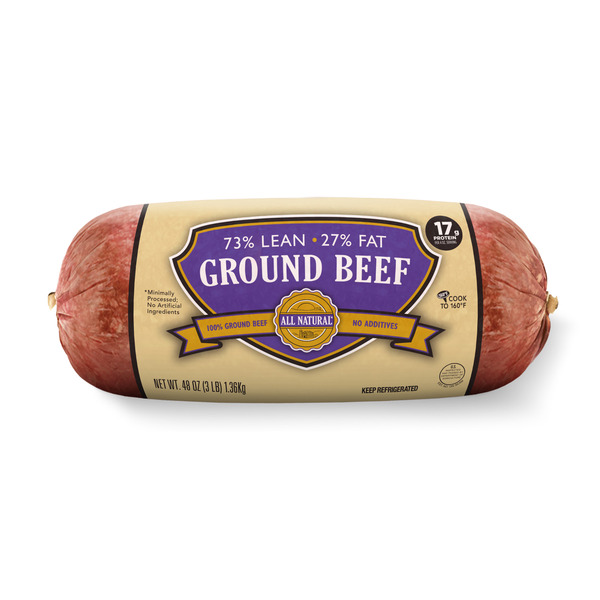 National Beef 73% Lean / 27% Fat, Ground Beef Same-Day Delivery