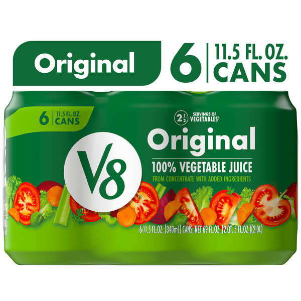 V8 Original 100% Vegetable Juice