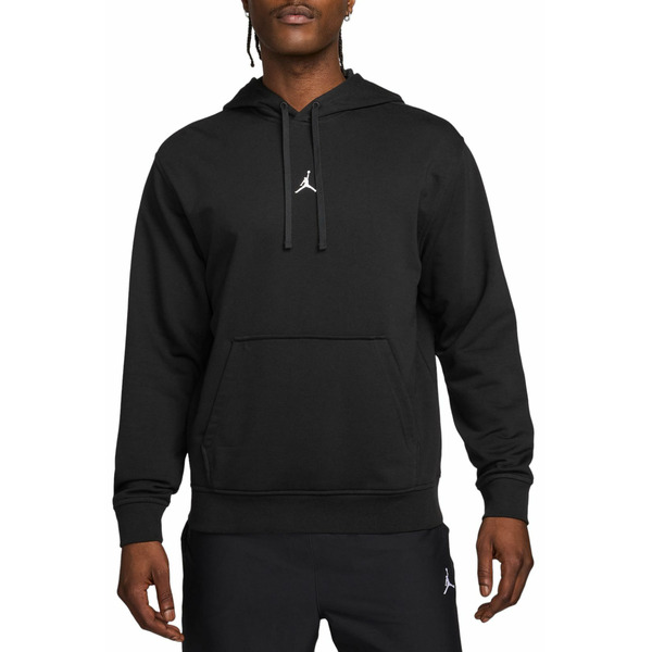 Nike Men's Dri-Fit Sport Crossover Fleece Hoodie - Black