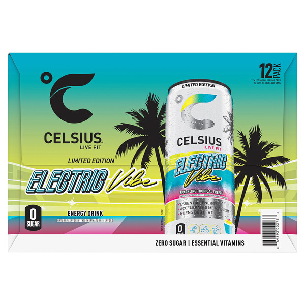 その他 FaB Channel Thunder Steppe - LGS365 CF Celsius Electric Vibe Sparkling Tropical Freeze Energy Drink Same