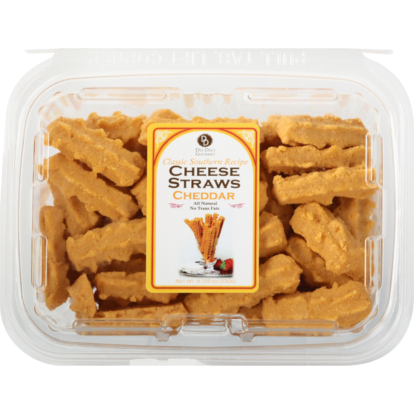 Dee Dees Gourmet Cheese Straws, Cheddar, Classic Southern Recipe (8.125