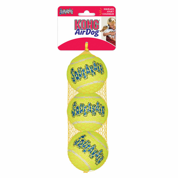 Kong Air Regular Squeaker Tennis Balls