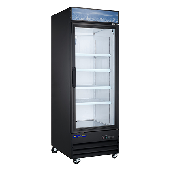 Sir Lawrence 28" Glass Swing Door Refrigerated Merchandiser