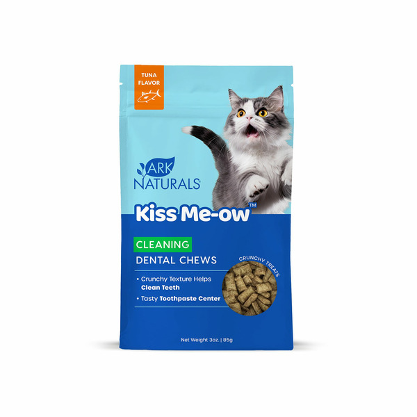 Ark Naturals Kiss Me-ow Cleaning Dental Chews, Tuna Flavor