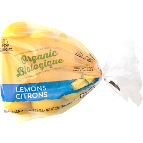 Organic Lemons Bag